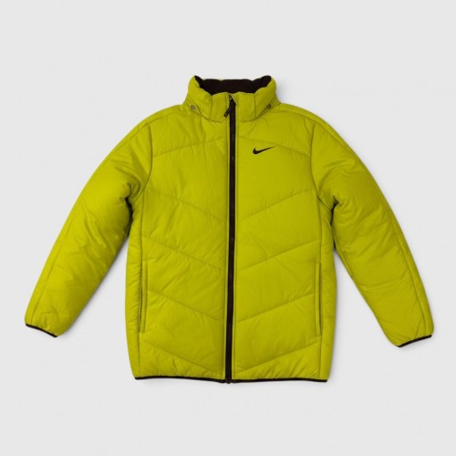 Nike Γυναικείο Puffer Μπουφάν Λαχανί / Pre-Owned